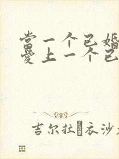 当一个已婚女人爱上一个已婚男人