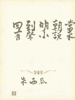 回到明朝当王爷有声小说未删减版