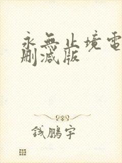 永无止境电影无删减版