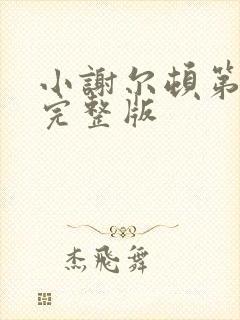 小谢尔顿第一季完整版