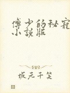 傅少的秘宠娇妻小说版