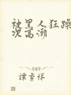 被黑人狂躁12次高潮