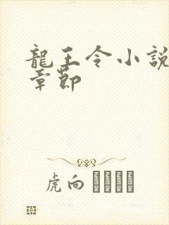 龙王令小说最新章节