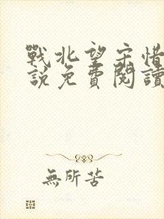 战北望宋惜惜小说免费阅读全文