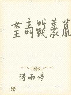 女主叫叶苜苜男主叫战承胤的小说