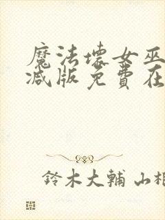 魔法坏女巫未删减版免费在线看