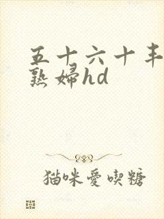 五十六十丰满老熟妇hd