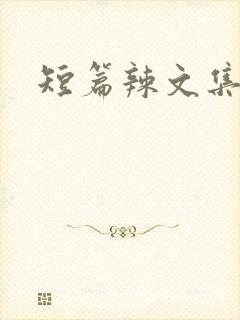 短篇辣文集合
