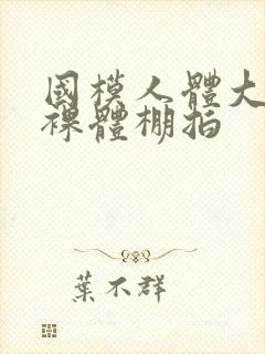 国模人体大尺度裸体棚拍封面