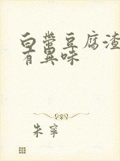 白带豆腐渣状,有异味