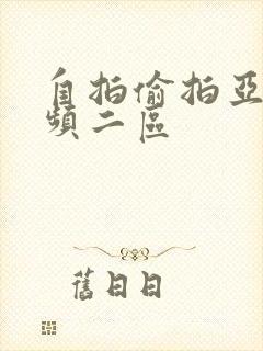 自拍偷拍亚洲视频二区