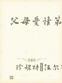 父母爱情第四集封面