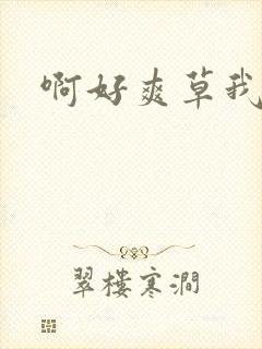 啊好爽草我