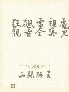 狂飙电视剧在线观看全集免费播放