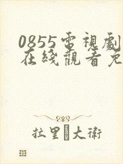 0855电视剧在线观看免费高清网址