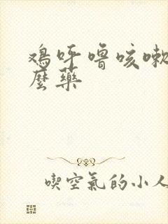 鸡呼噜咳嗽用什么药