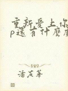 重新爱上你副cp还有什么剧