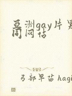 亚洲gay片男同网站