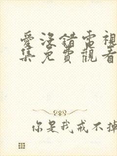 爱没错电视剧全集免费观看