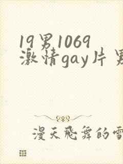 19男1069激情gay片男