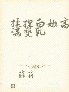 揉捏白嫩高耸饱满双乳