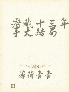 潜藏十三年的凶手大结局封面