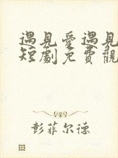 遇见爱遇见幸福短剧免费观看完整版