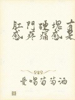 肛门硬块有坠胀感疼痛感是怎么回事封面