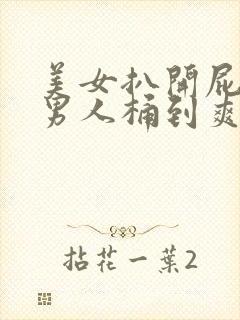 美女扒开屁眼让男人桶到爽视频