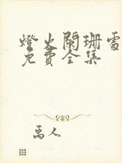 灯火阑珊处短剧免费全集