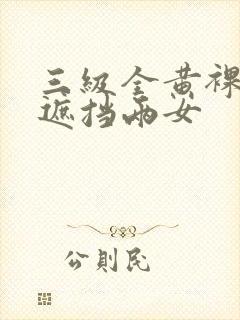 三级全黄裸体无遮挡两女