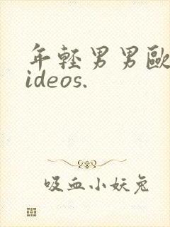 年轻男男欧美videos.