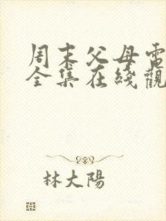 周末父母电视剧全集在线观看封面