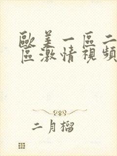 欧美一区二区三区激情视频播放