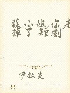 苏小姐,你老公掉了 短剧封面