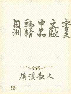 日韩中文字幕亚洲精品欧美