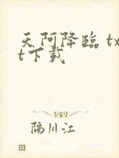 天阿降临 txt下载