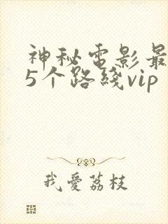 神秘电影最新的5个路线vip