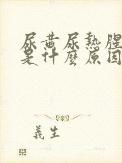 尿黄尿热腥臭味是什么原因