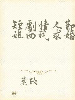 短剧情人节大小姐向我求婚全集封面