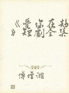 《爱你在劫难逃》短剧全集免费观看