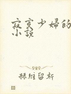 寂寞少妇的欲望小说封面