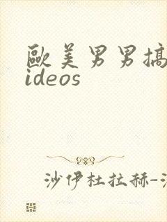 欧美男男搞基videos