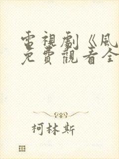 电视剧《风筝》免费观看全集高清