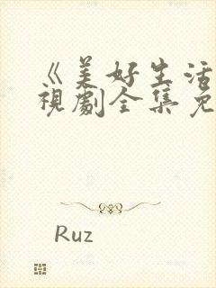 《美好生活》电视剧全集免费观看封面