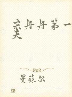 宋丹丹第一任丈夫