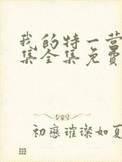 我的特一营40集全集免费