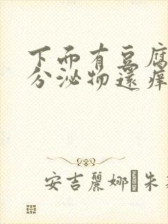 下面有豆腐渣状分泌物还痒封面