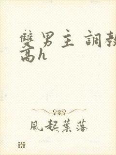 双男主 调教 高h