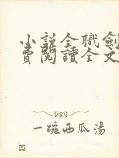 小说全职剑修免费阅读全文